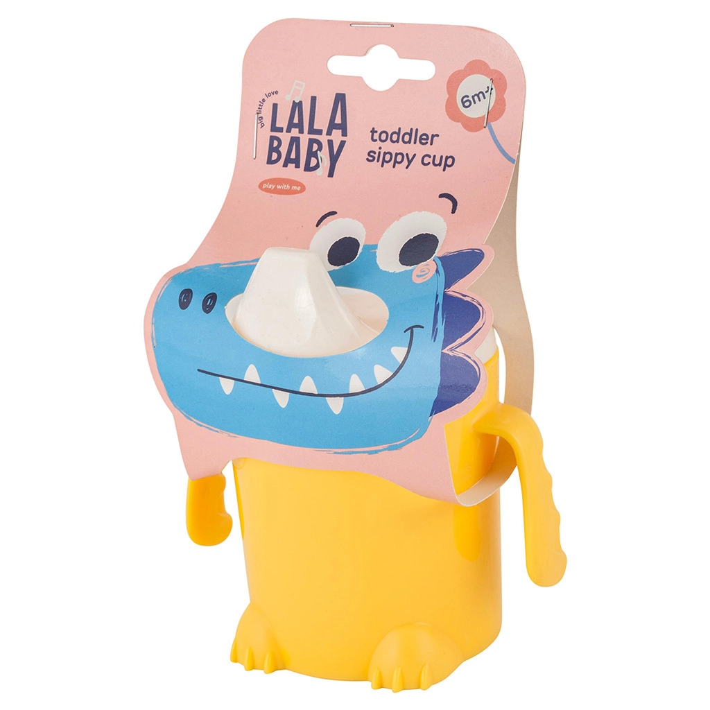 Play with Me Hello, Dino! Bolalar uchun suyuqlik idishi  270 ml, sariq quyon O'zbekistonda