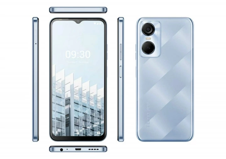 Смартфон Tecno POP 6 Pro 2/32 GB Blue онлайн