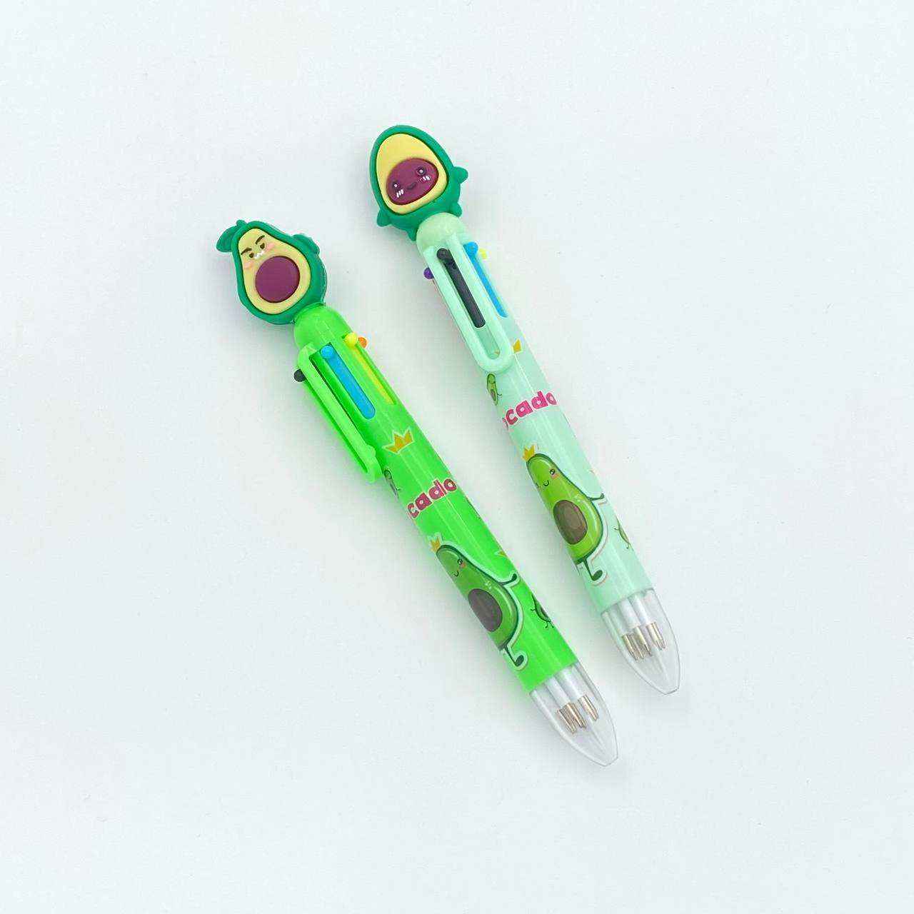 Ручка с авокадо-дизайном, 6 ярких цветов купить