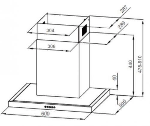 Вытяжка MONSHER COCOS 60 W онлайн