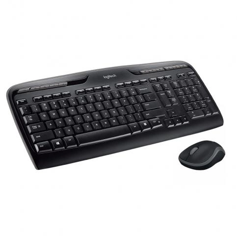 Клавиатура и мышь Logitech Wireless Combo MK330 Black USB купить