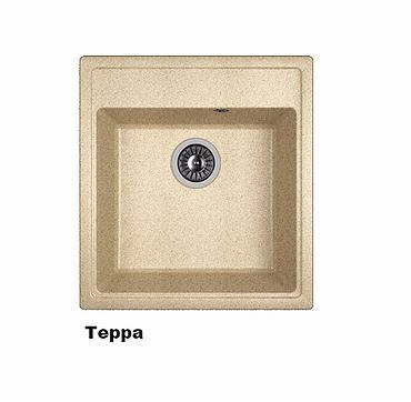 Dr. Gans "Nika 470" (Oq, Dyuna, Latte, Kulrang, Terra, Terrakota, Qora) oshxona rakovina-jo‘mragi onlayn