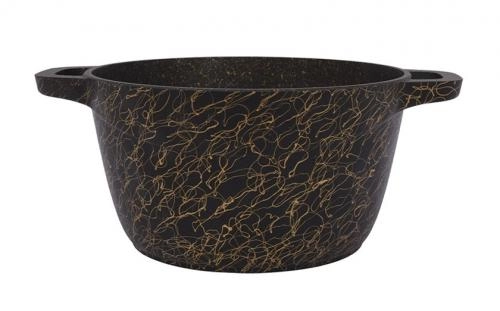 Kukmara "Gratsiya" (Black-Gold, White-Gold, Black-Silver) 2.5 litr kostryulkasi onlayn
