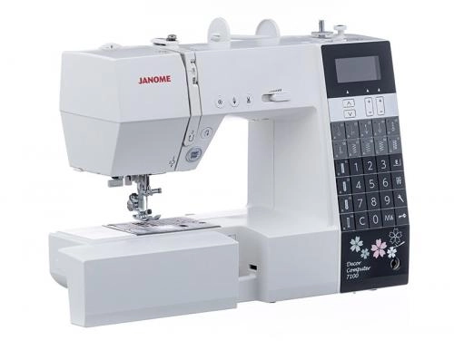 Janome Decor Computer 7100 tikuv mashinasi - rasm №5 Janome Decor Computer 7100 tikuv mashinasi onlayn