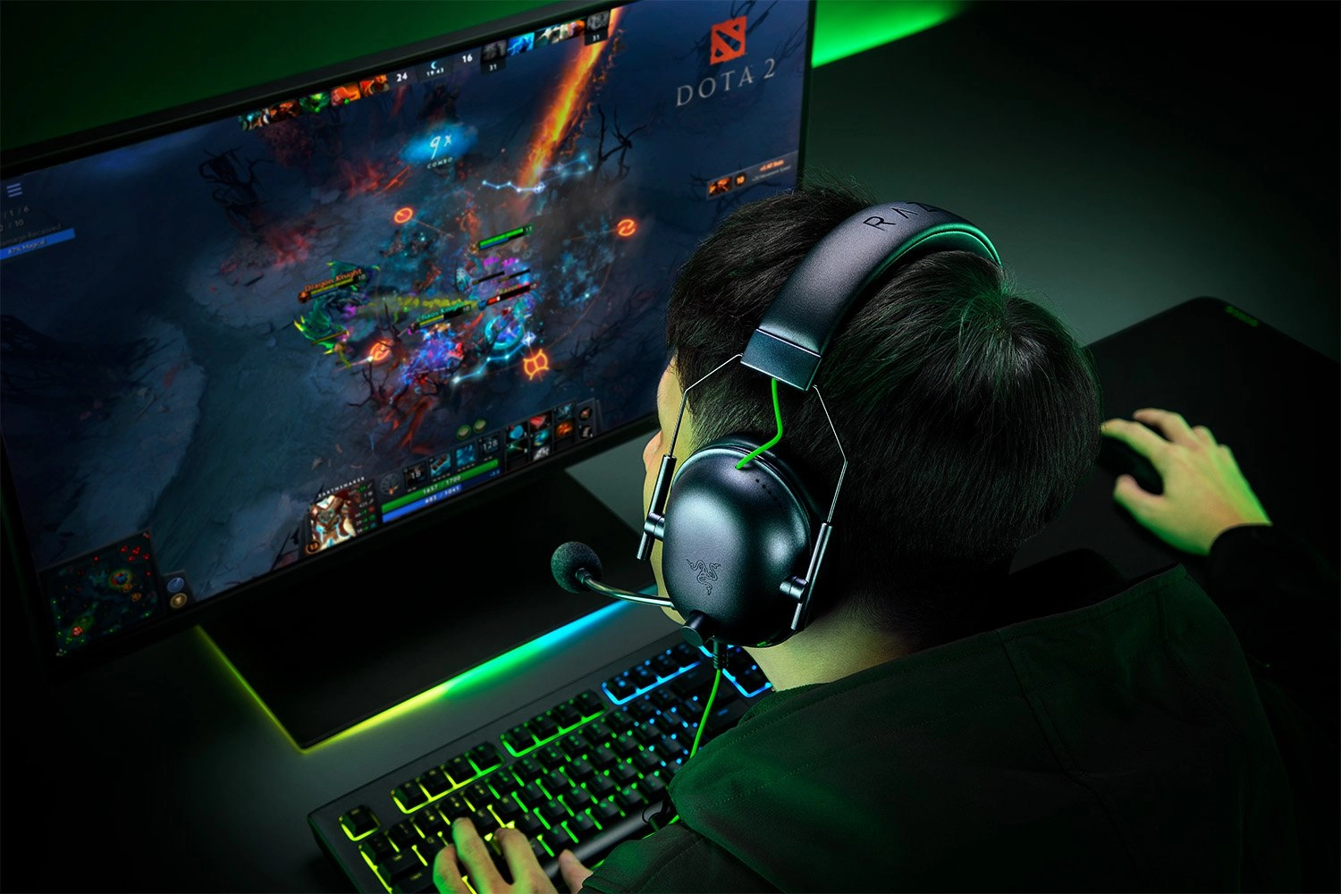 Компьютерная гарнитура Razer BlackShark 7.1 V2 X USB Black онлайн