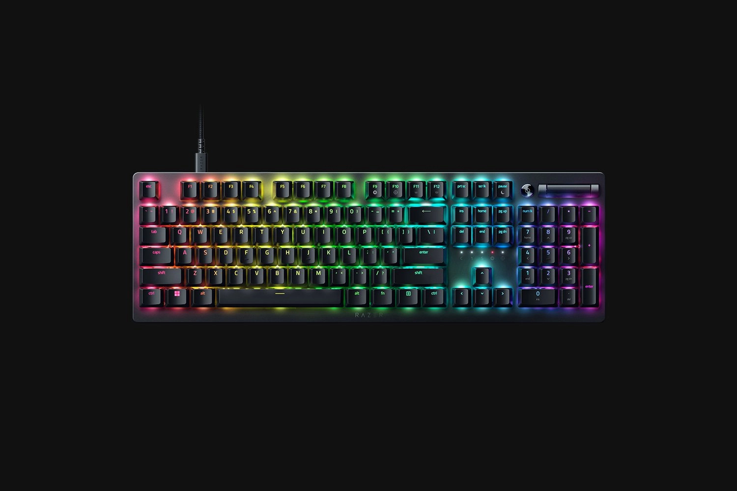 Razer DeathStalker V2 Red switches klaviaturasi onlayn