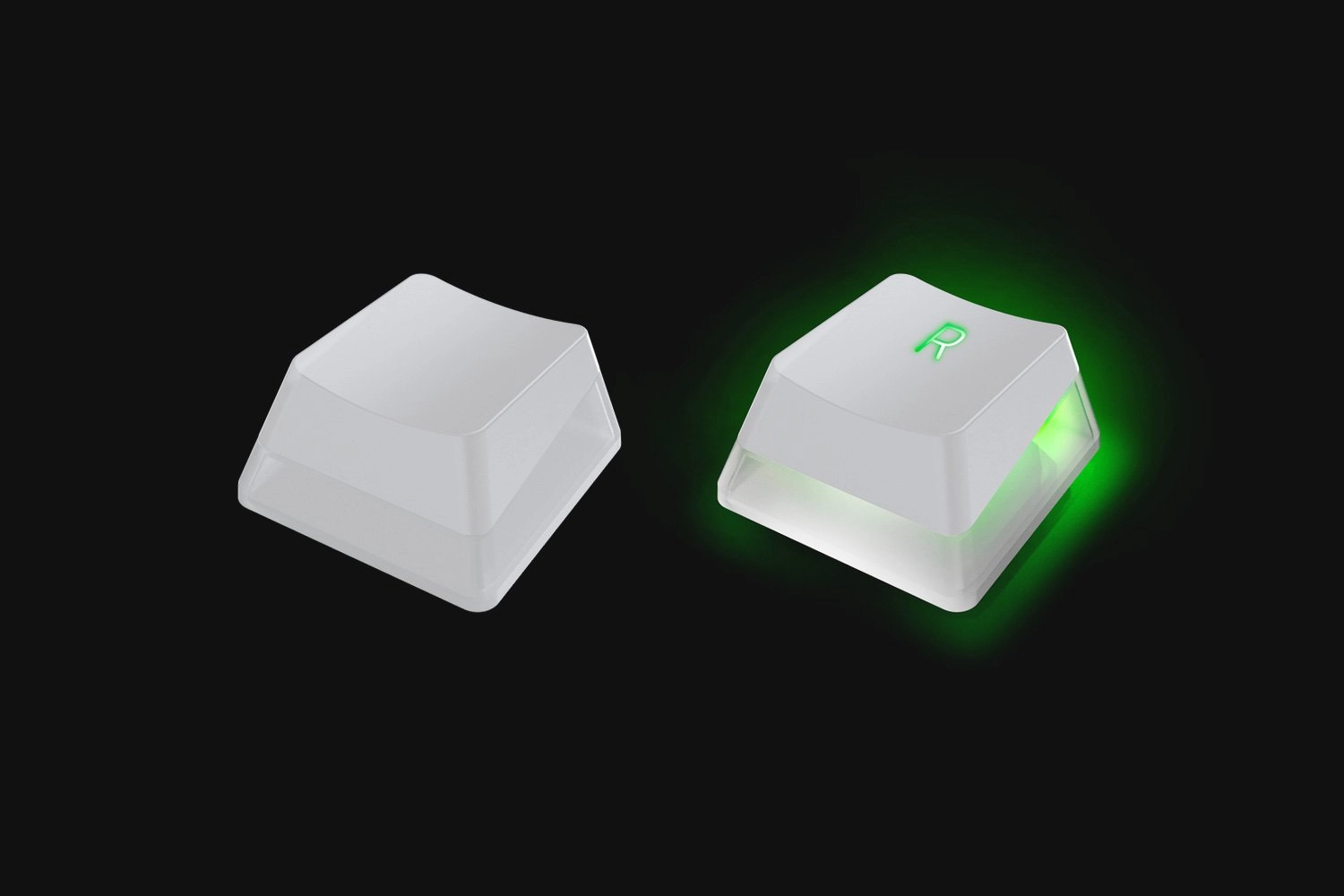 Razer Phantom Pudding Keycap Upgrade Set White klaviatura tugmalari to&lsquo;plami onlayn