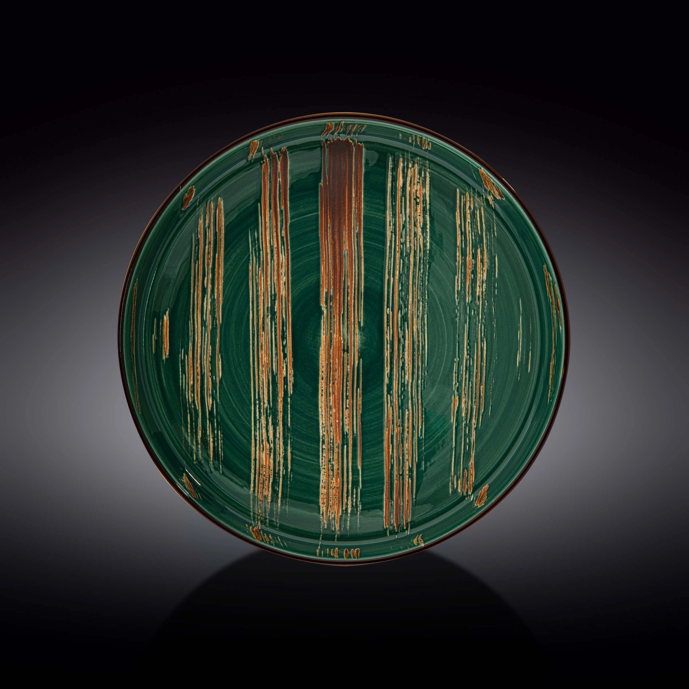 Тарелка круглая Wilmax 28см WL‑668520/A (Зеленый) купить