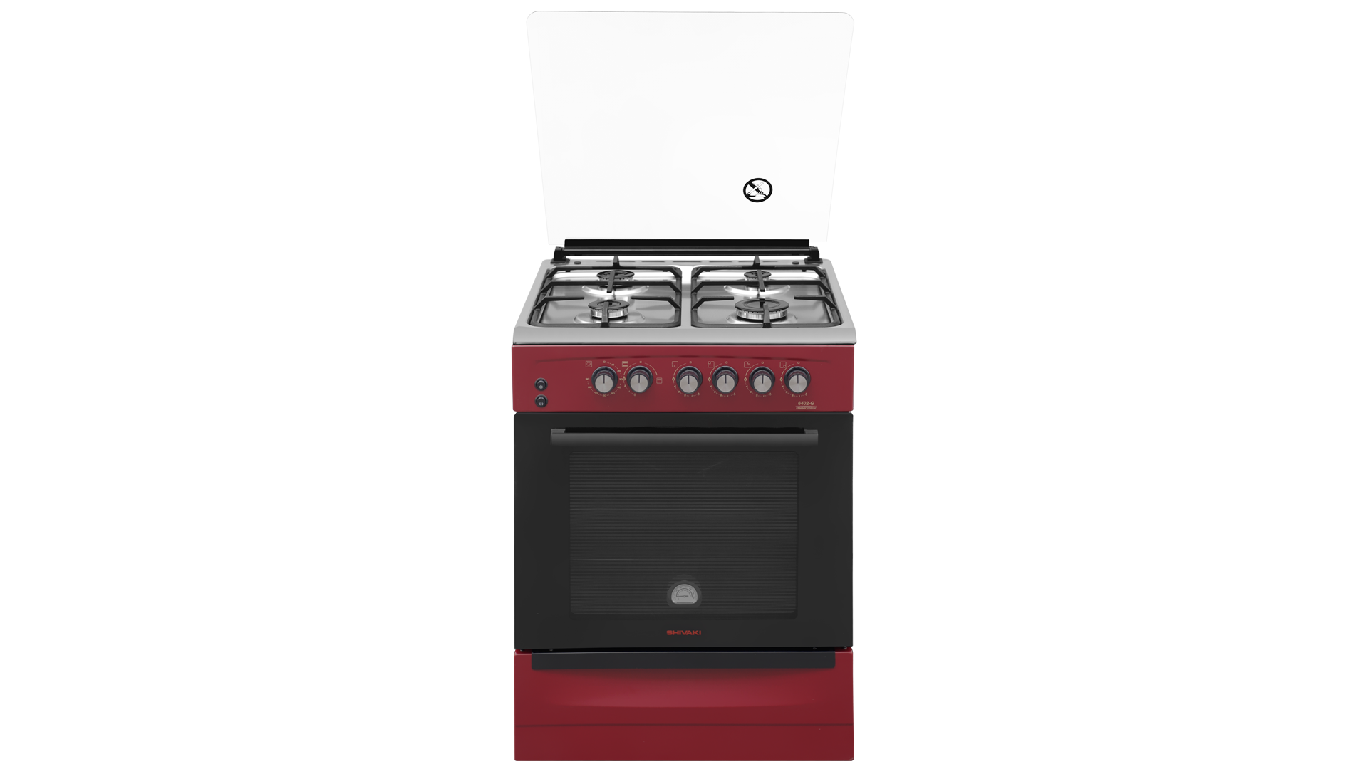 Shivaki 6402-G GK Burgundy gaz plitasi onlayn
