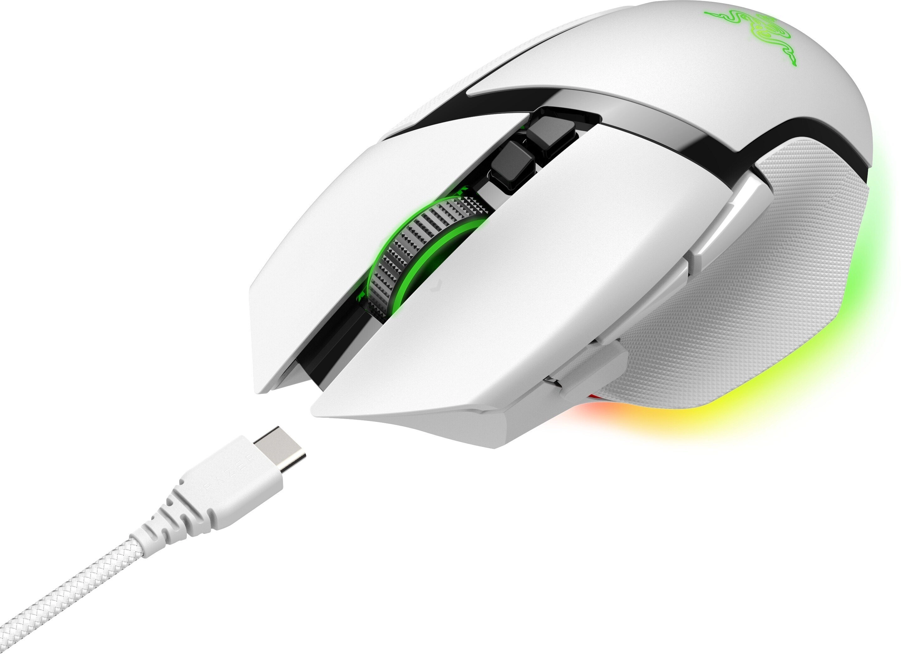 Мышь Razer Basilisk V3 Pro Wireless White онлайн
