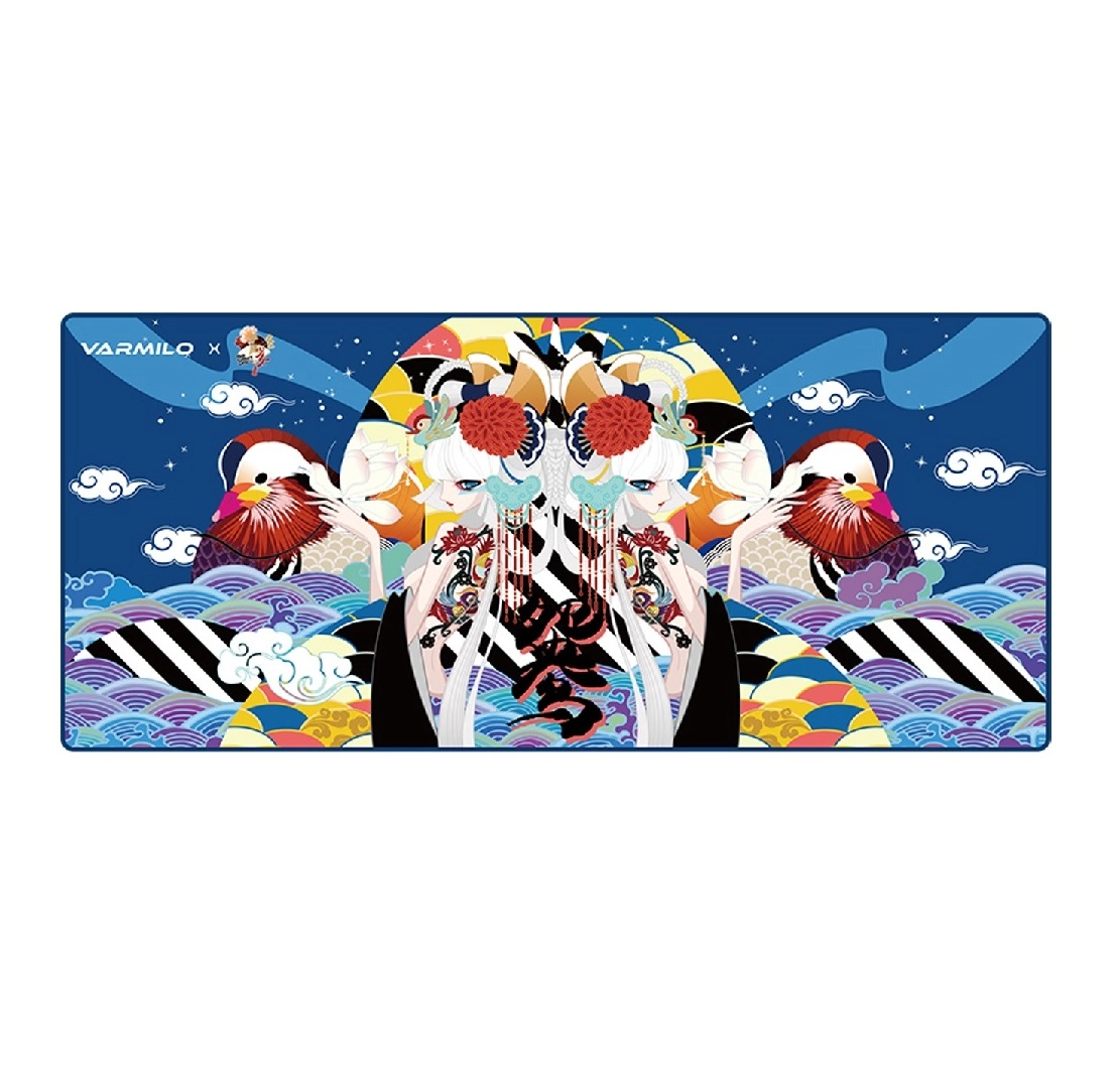 Коврик для мыши Varmilo Lovebirds Blue Desk Mat XL купить