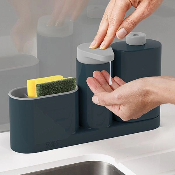 Joseph Joseph SinkBase Plus 85091 rakovina organayzeri va sovun dozatori - rasm №5 Joseph Joseph SinkBase Plus 85091 rakovina organayzeri va sovun dozatori onlayn