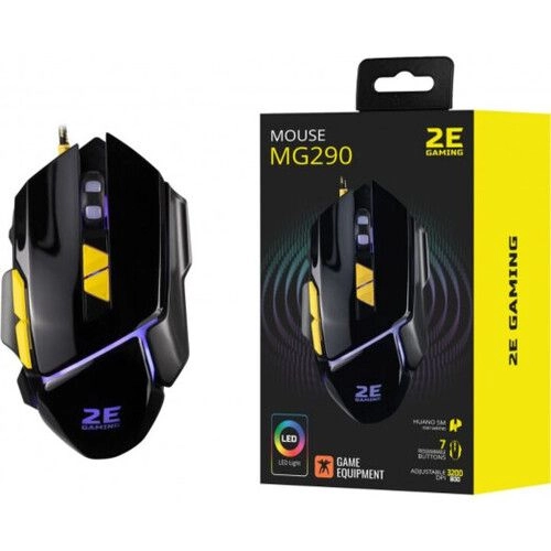 Мышь 2E Gaming MG290 LED USB Black онлайн