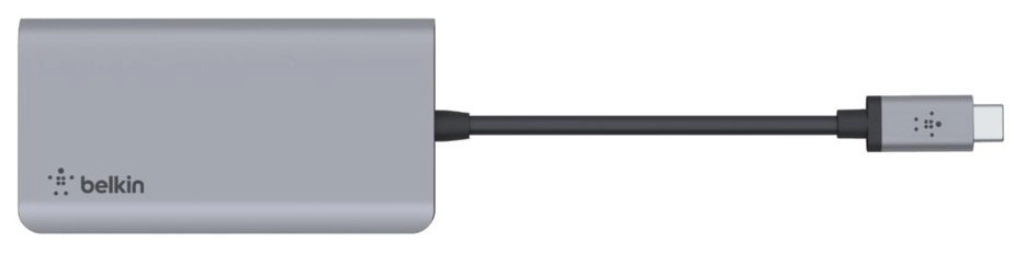 Адаптер Belkin USB-C 4in1 Multiport Dock (AVC006BTSGY) онлайн