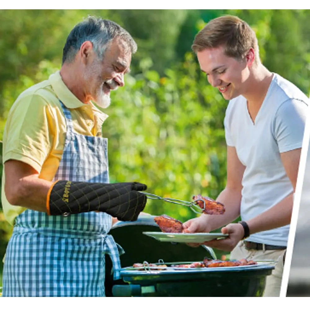 BoyScout qo'llarni pech va grilning issiqligidan himoya qilish uchun oshxona qo'lqopi onlayn