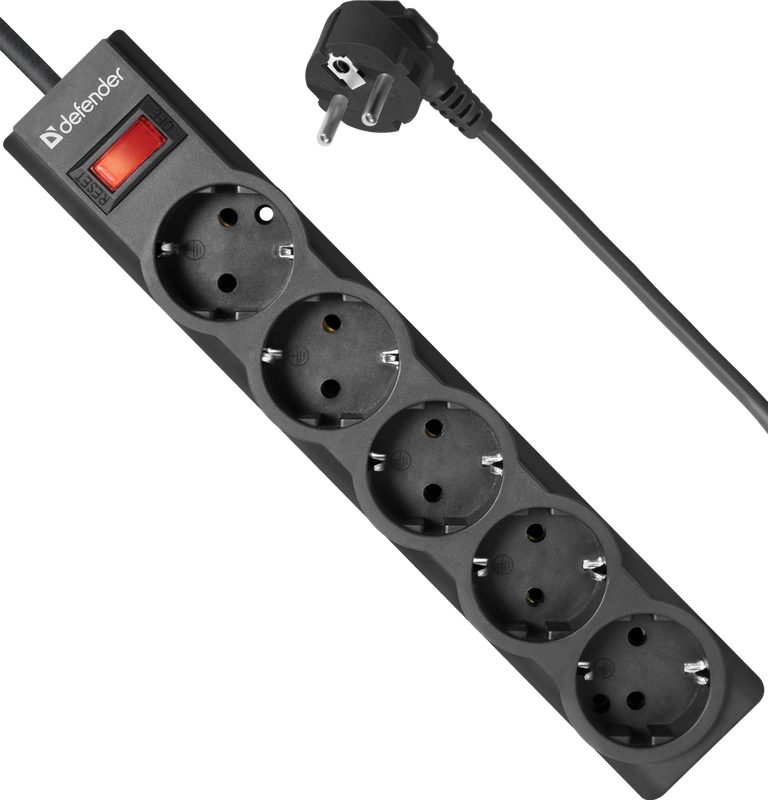 Сетевой фильтр Defender ES largo 5 онлайн