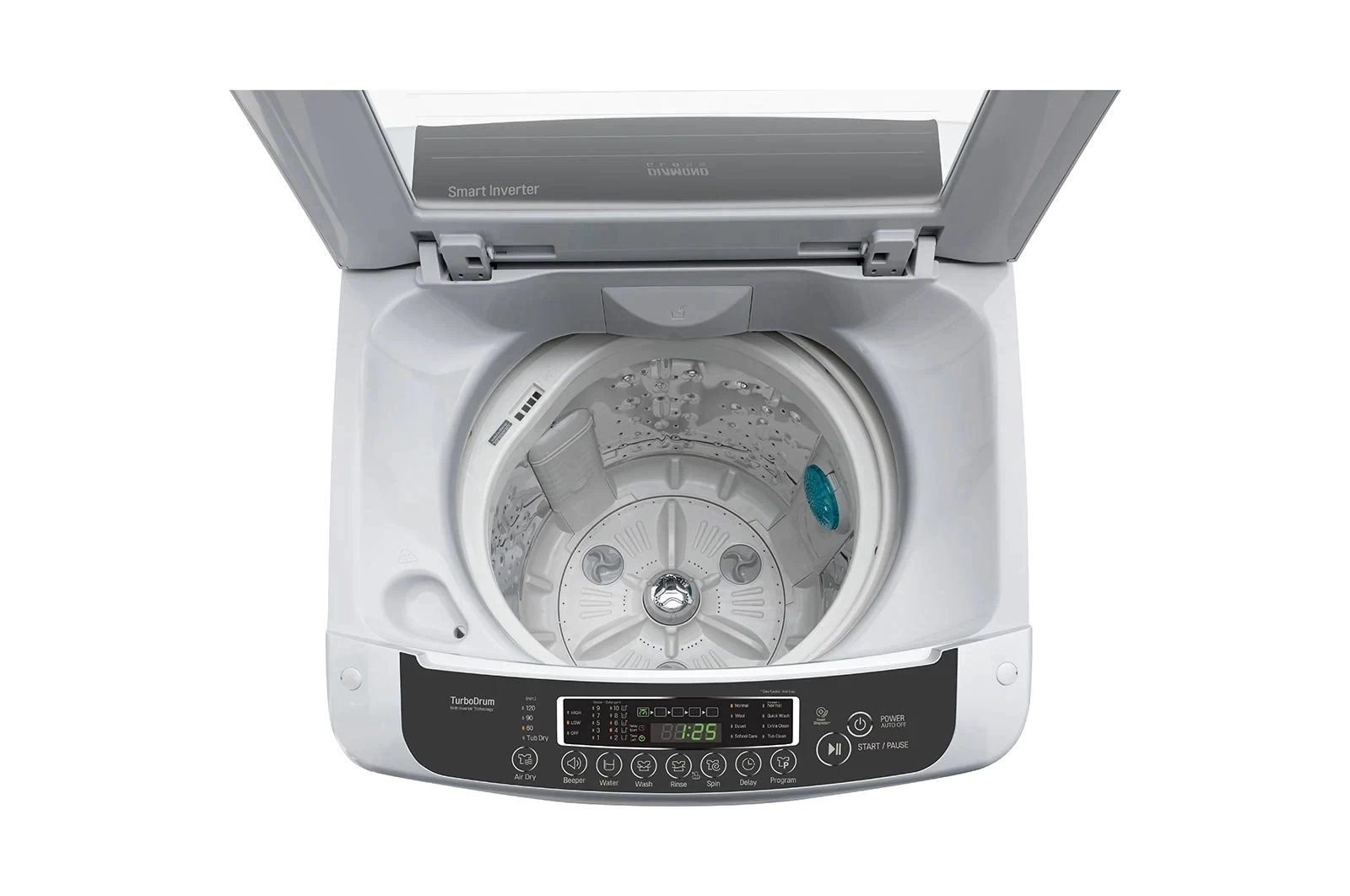 Стиральная машина LG с вертикальной загрузкой T1369NEHTF (13 Кг) онлайн