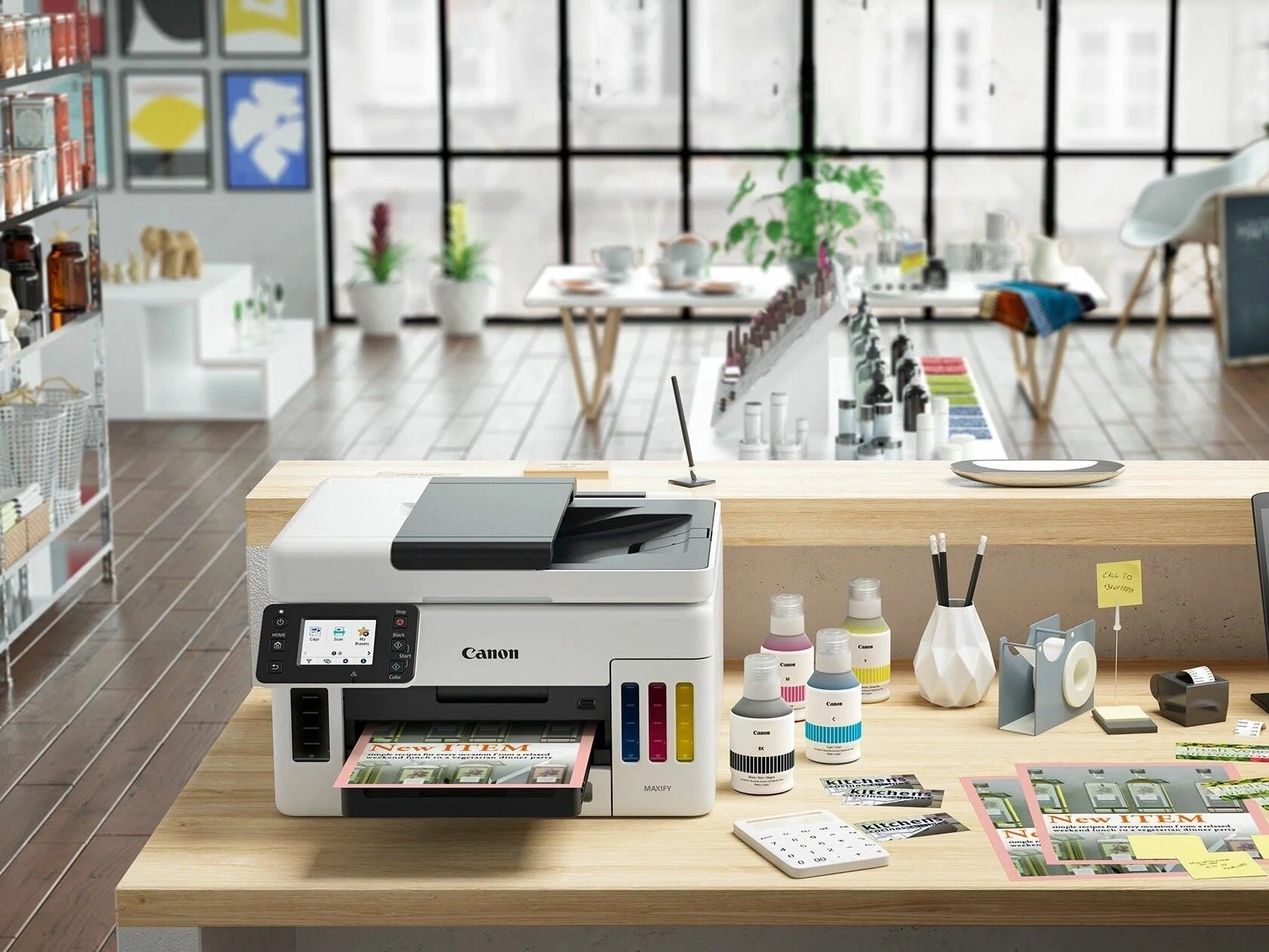 Принтер Canon MAXIFY GX6040 (МФУ А4) рассрочка