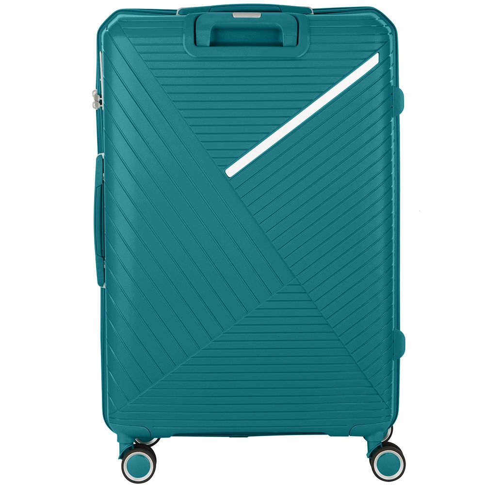 2E Sigma (katta) Aquamarine plastik chemodani onlayn