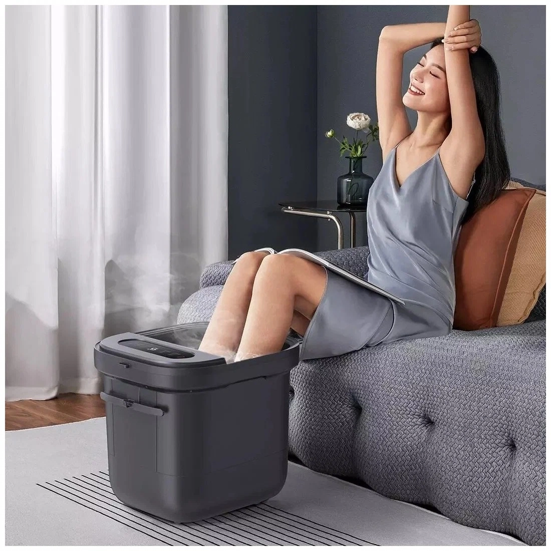 Xiaomi Hith Electric Massage Foot Bath B1 oyoq massaj vannasi onlayn