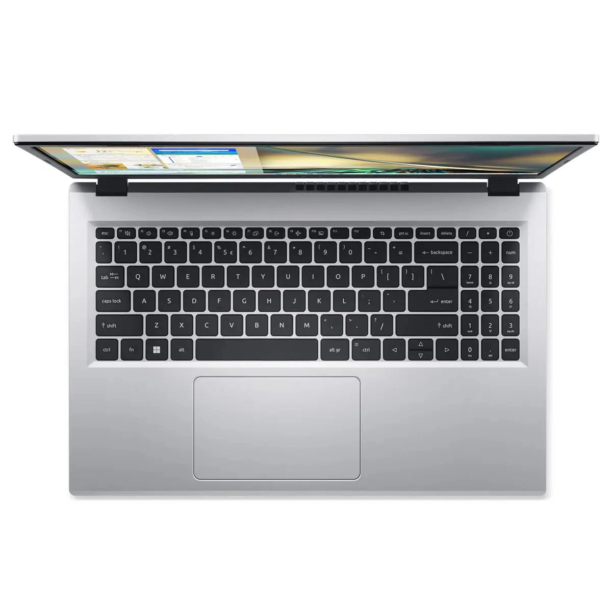 Acer Aspire Ryzren 3-7320U, DDR4 8Gb, SSD 256Gb, FullHD,15.6" Silver Noutbuki onlayn