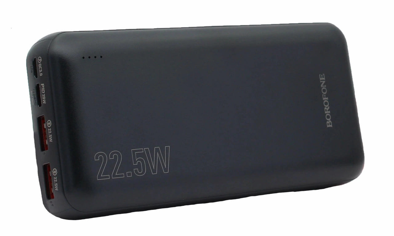 Borofone BJ38A  20000mAh qora portativ akkumulyatori onlayn