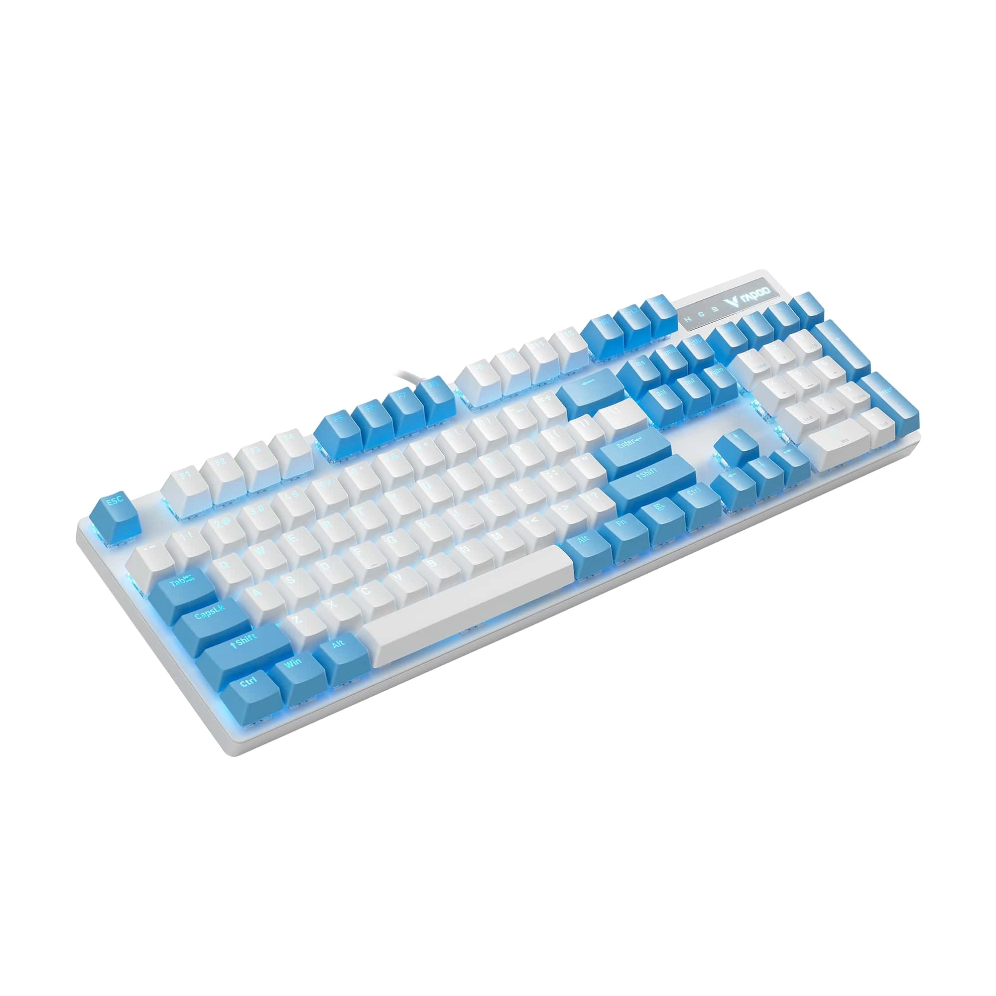 Rapoo V500 PRO White Cerulean klaviatura onlayn