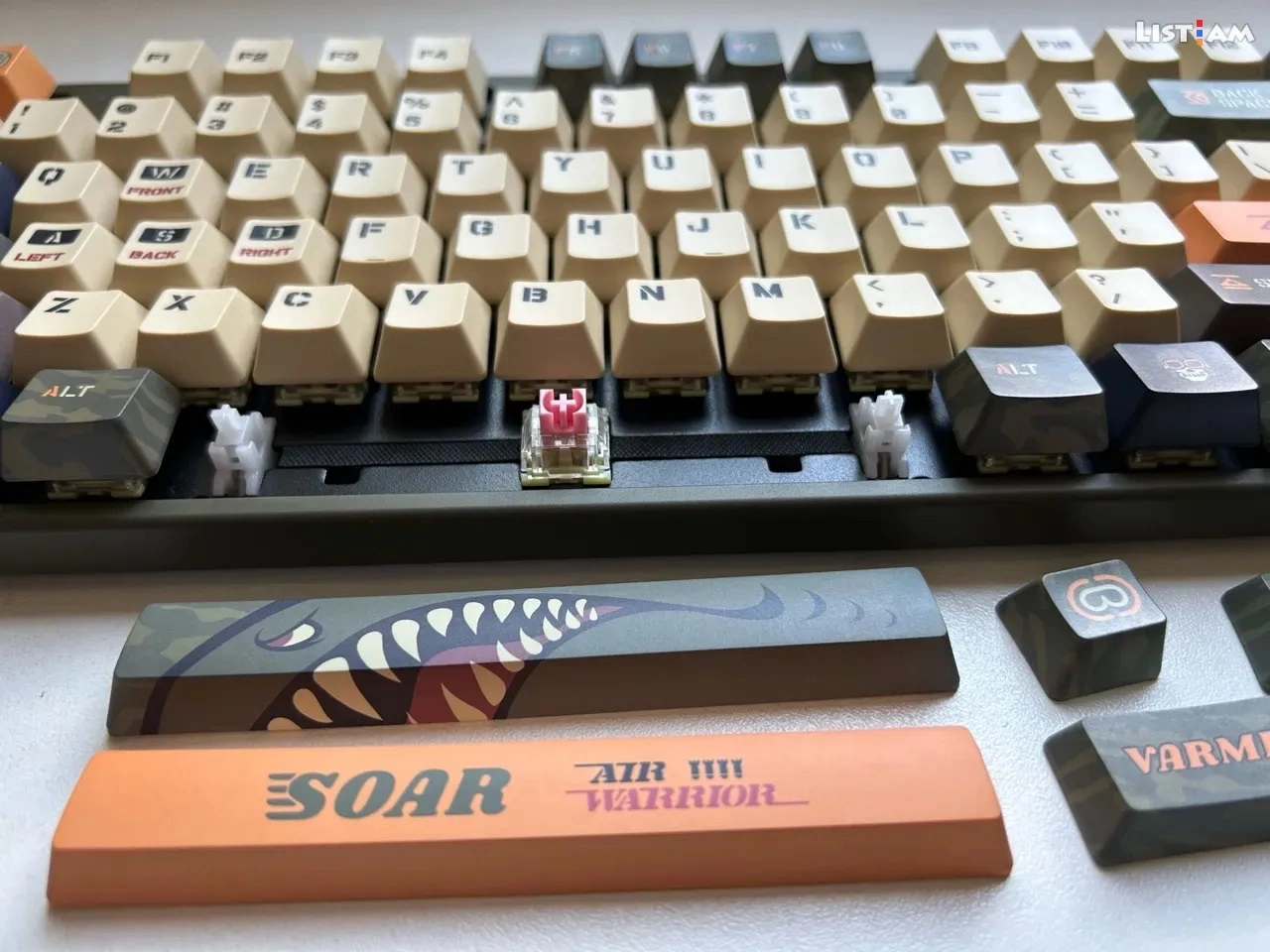 Varmilo VEA87 Warrior-Soar TTC Speed Gold EN klaviaturasi onlayn