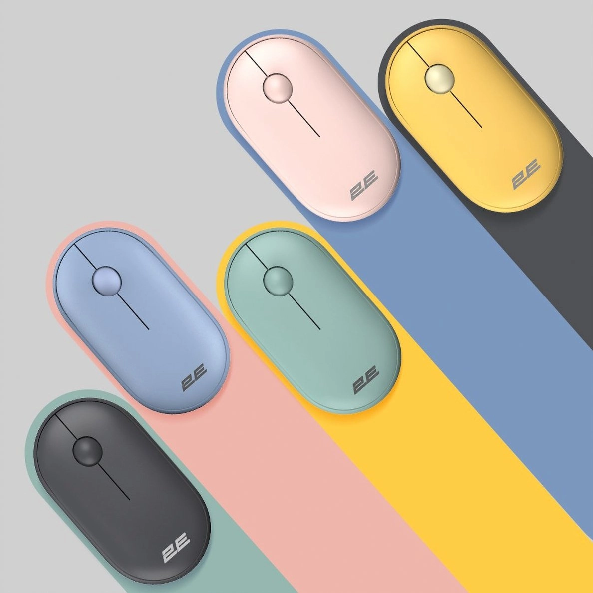 Sichqoncha 2e Mf300 Silent WL BT quyoshli sariq onlayn