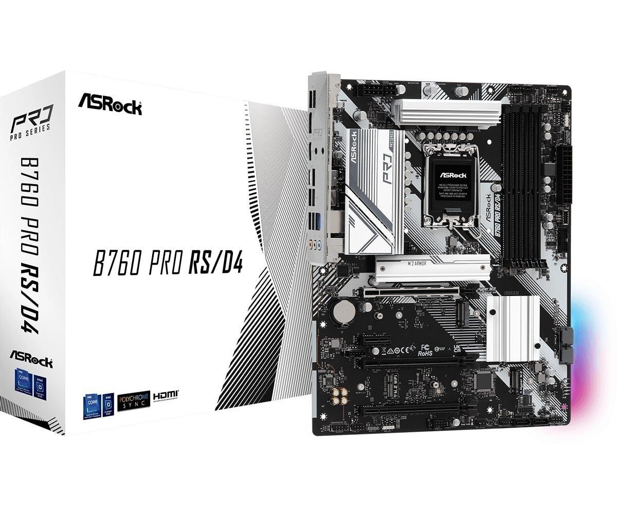 Материнская плата ASRock B760 Pro RS/D4 (B760_PRO_RS/D4) onlayn