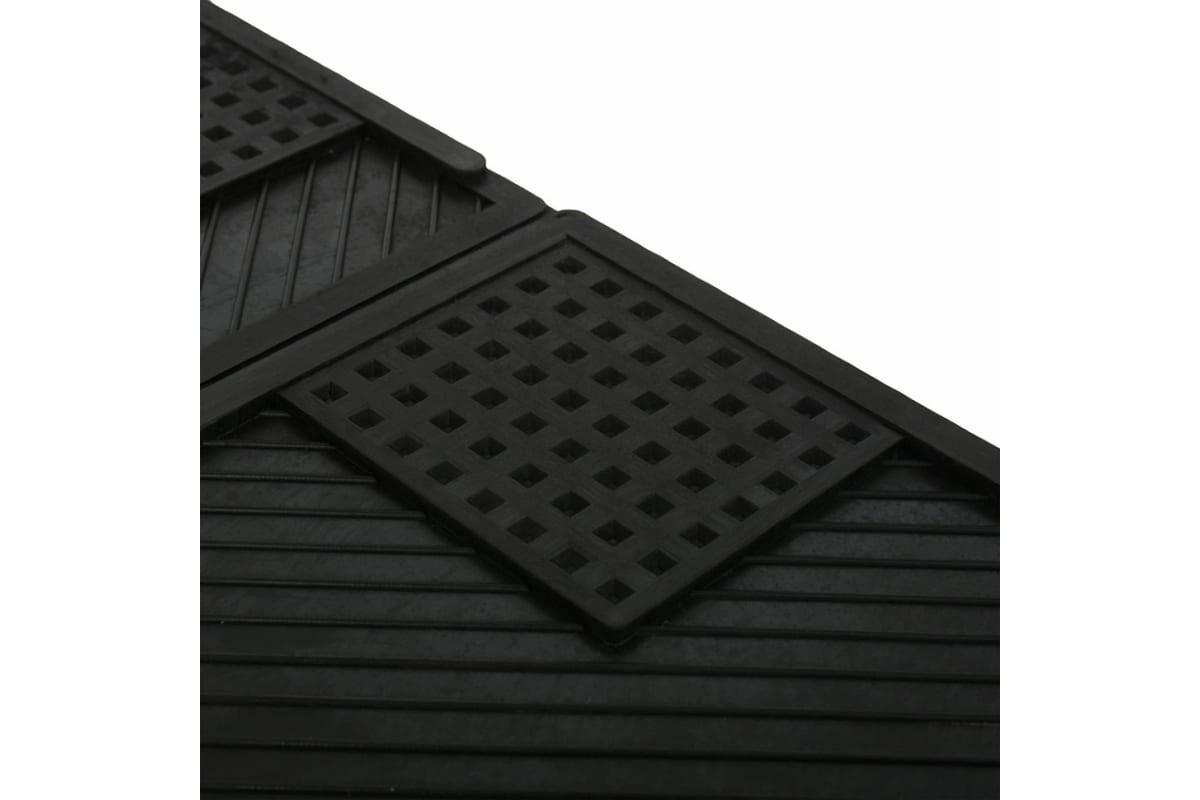 Резиновый антивибрационный коврик VORTEX 62x65x0,7 см, черный 24258 онлайн