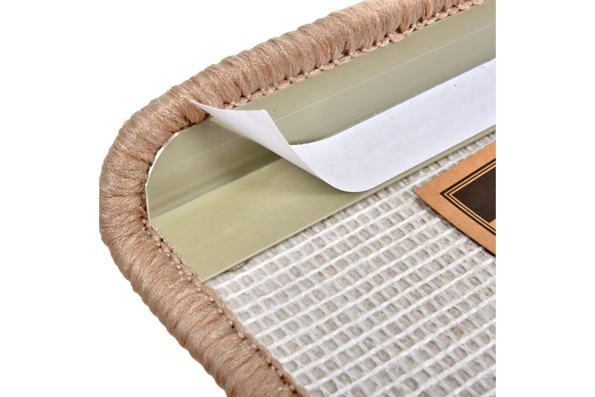 Коврик на ступеньку VORTEX 25х65 см, бежевый 27003 онлайн