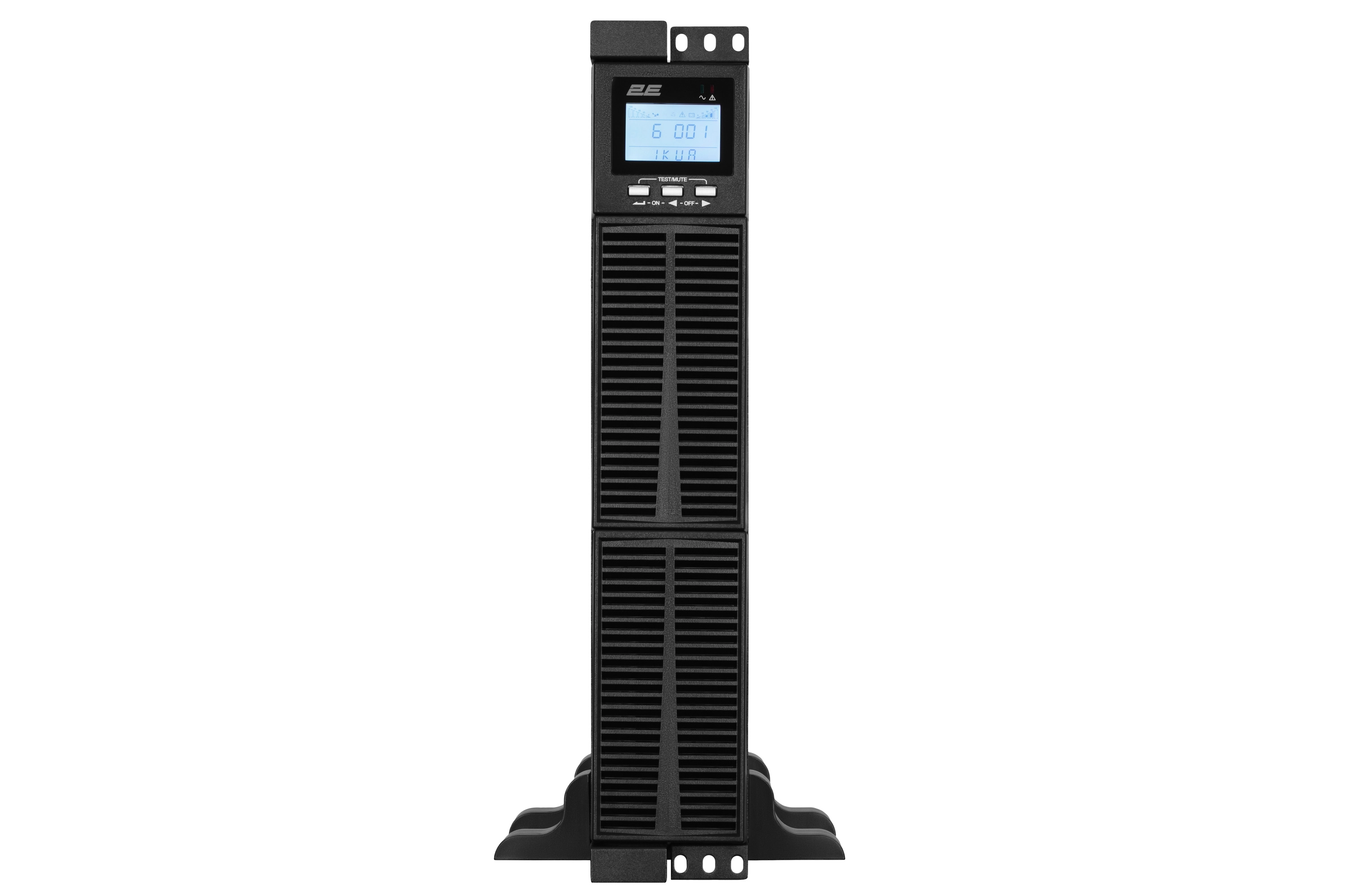 Источник бесперебойного питания 2E OD3000RT, 3000VA/2700W, RT2U, LCD, USB, 3XSCHUKO 2E-OD3000RT рассрочка