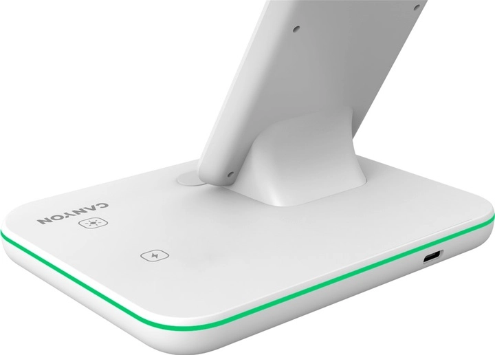 Беспроводное зарядное устройство Canyon WS-303 3 в 1 QI White онлайн