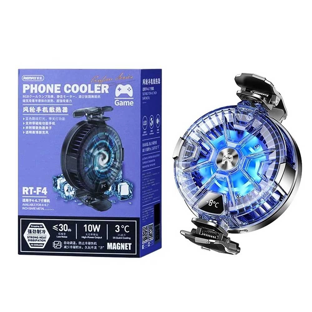 Игровой кулер для охлаждения телефона Remax RT-F4 недорого
