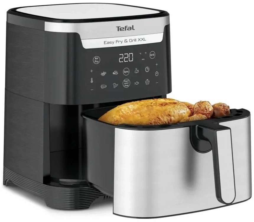 Мультипечь Tefal Easy Fry&Grill XXL EY801D15 - rasm №5 Мультипечь Tefal Easy Fry&Grill XXL EY801D15 onlayn