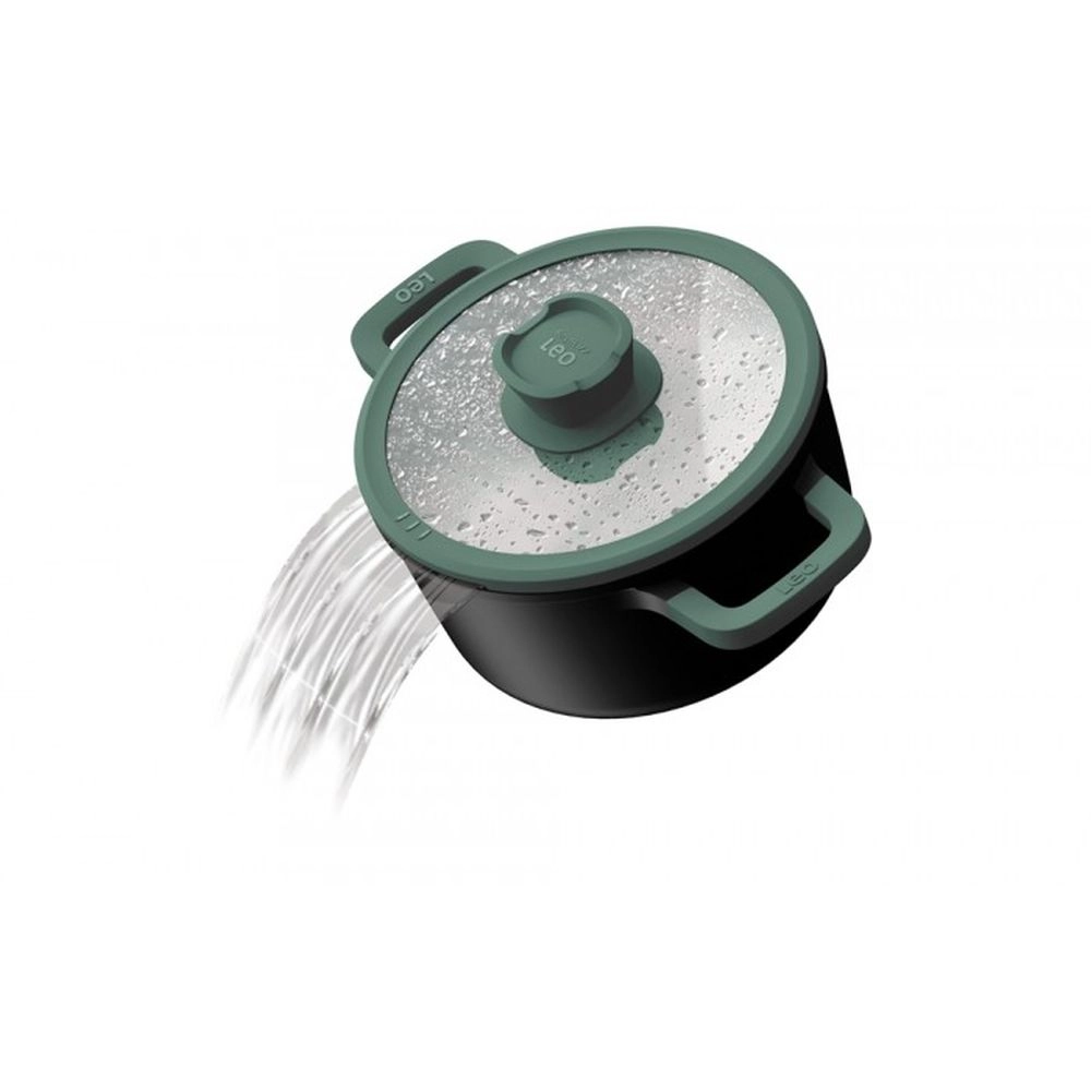 Кастрюля с антипригарным покрытием BergHOFF LEO FOREST 20 см 2,7 л 3950378 - rasm №5 Кастрюля с антипригарным покрытием BergHOFF LEO FOREST 20 см 2,7 л 3950378 onlayn