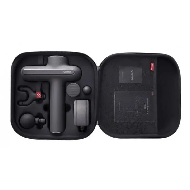 Массажер для тела мини фасциальный пистолет Xiaomi YUNMAI Gun Pro Basic чёрный недорого