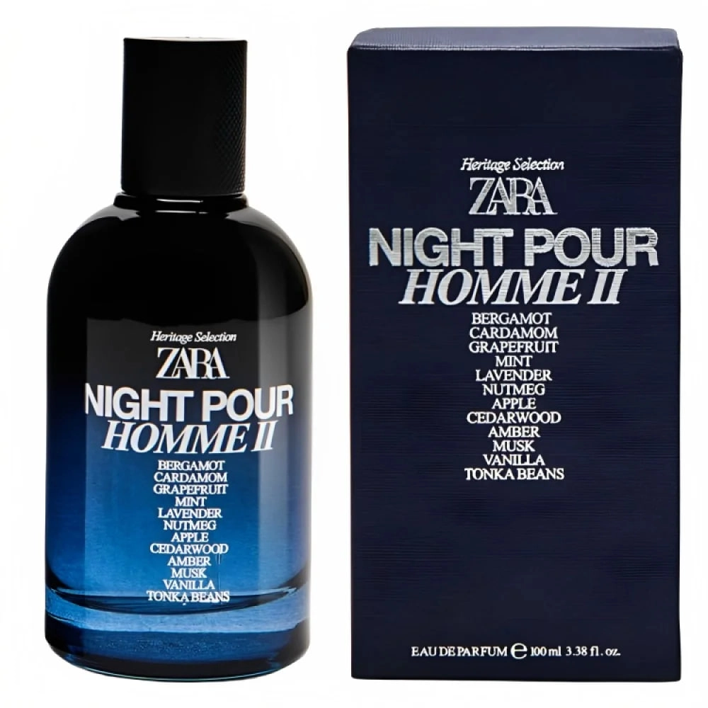 ZARA Night pour Homme II 100 МЛ - туалетна вода для мужчин - фото №3 ZARA Night pour Homme II 100 МЛ - туалетна вода для мужчин недорого
