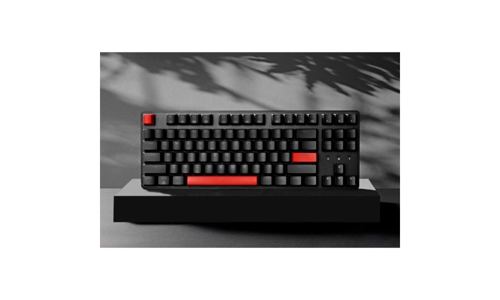 Klaviatura Lemokey X1 87 Key, Red, USB-A, QMK/VIA, EN/UZ/RU, Red led, Black onlayn