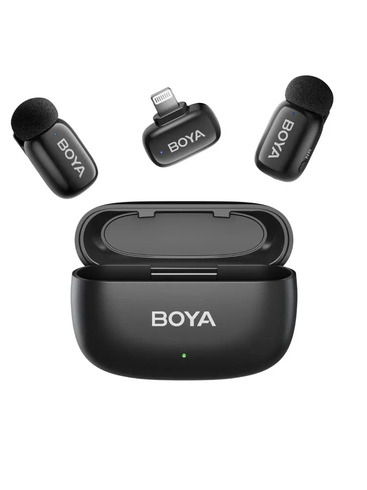 Беспроводной микрофон BOYA Mini Combo Black онлайн