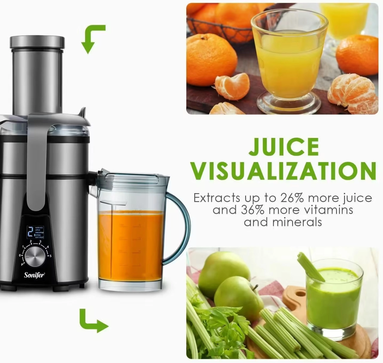 Sonifer SF-5536 4 sharbat siqqichi onlayn