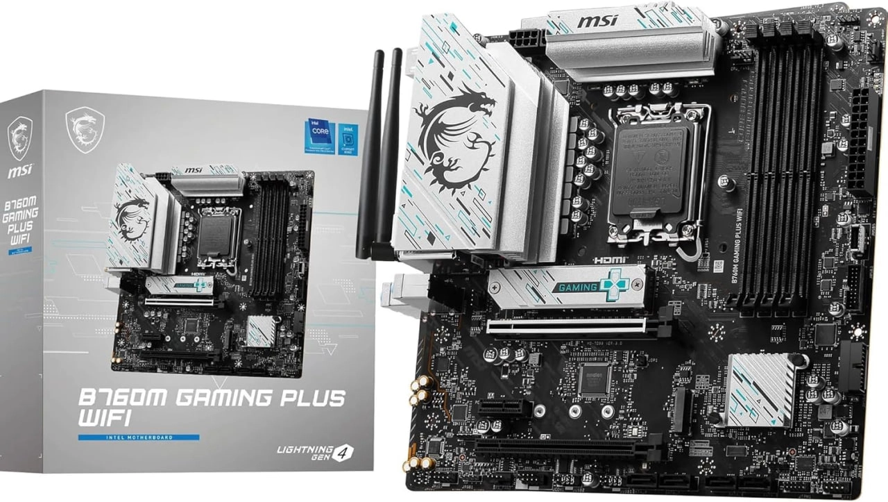 MSI B760M GAMING PLUS WIFI DDR5 ona plata arzon