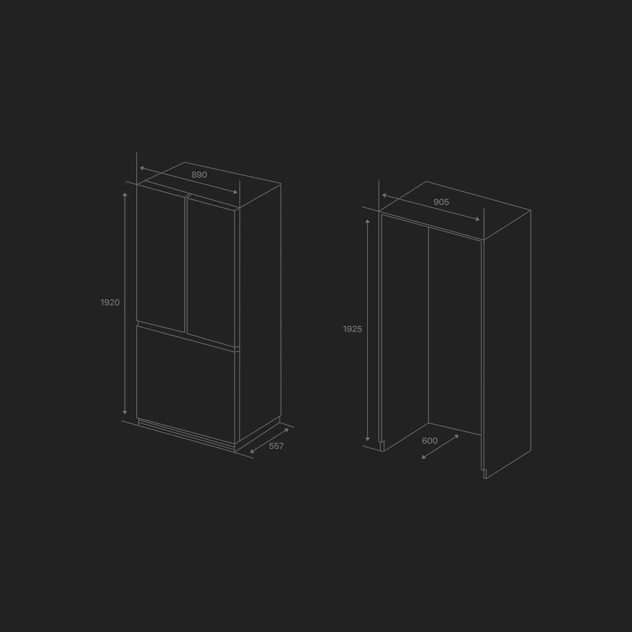 Hofmann RB439FNFI/HF (o'rnatiladigan) sovutgichi onlayn