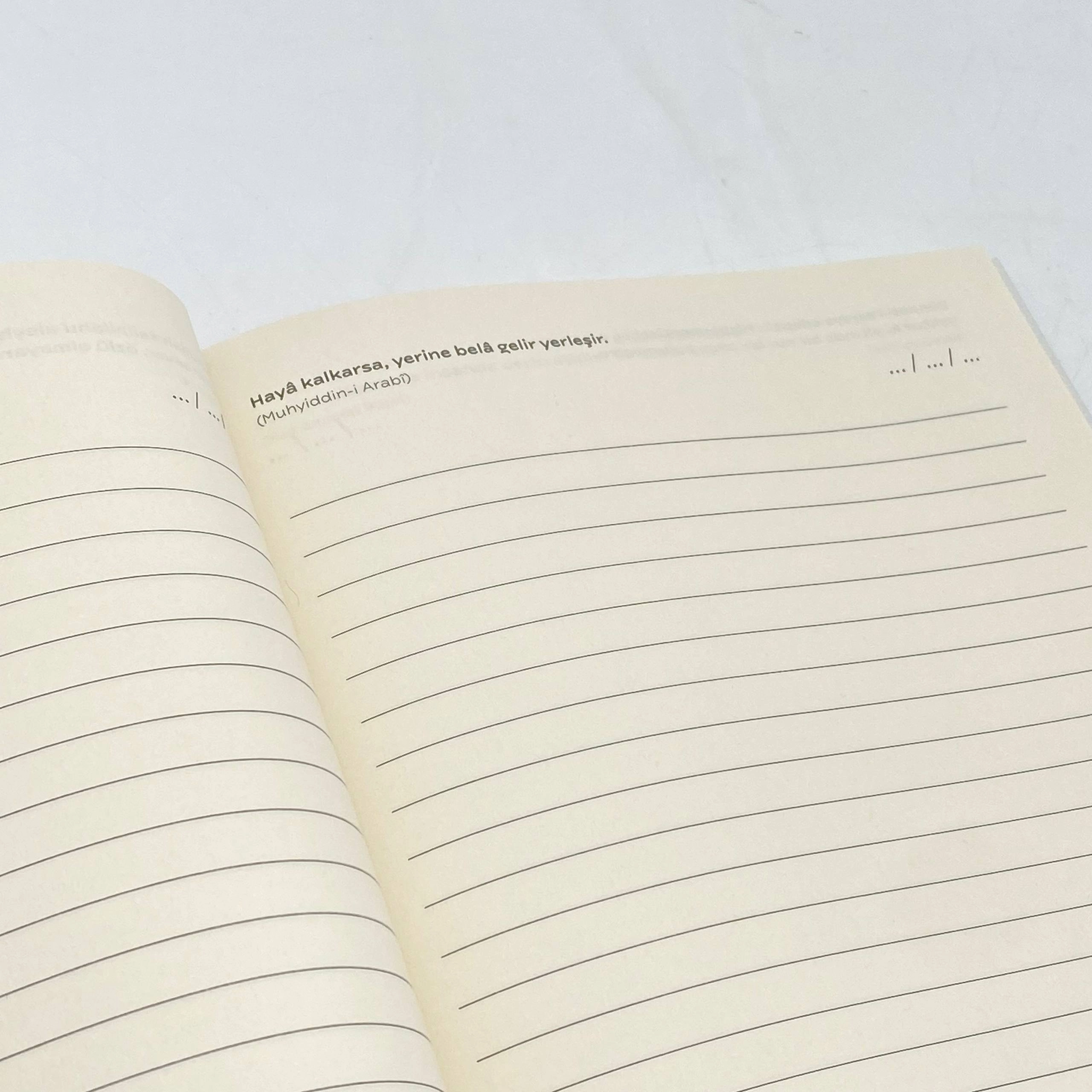 Hayırlısı &Ouml;zel Tasarımlı Huzur Ajandası onlayn