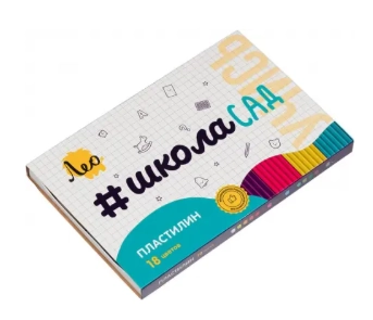 Plastilin "Лео" 18 rangli sotib olish