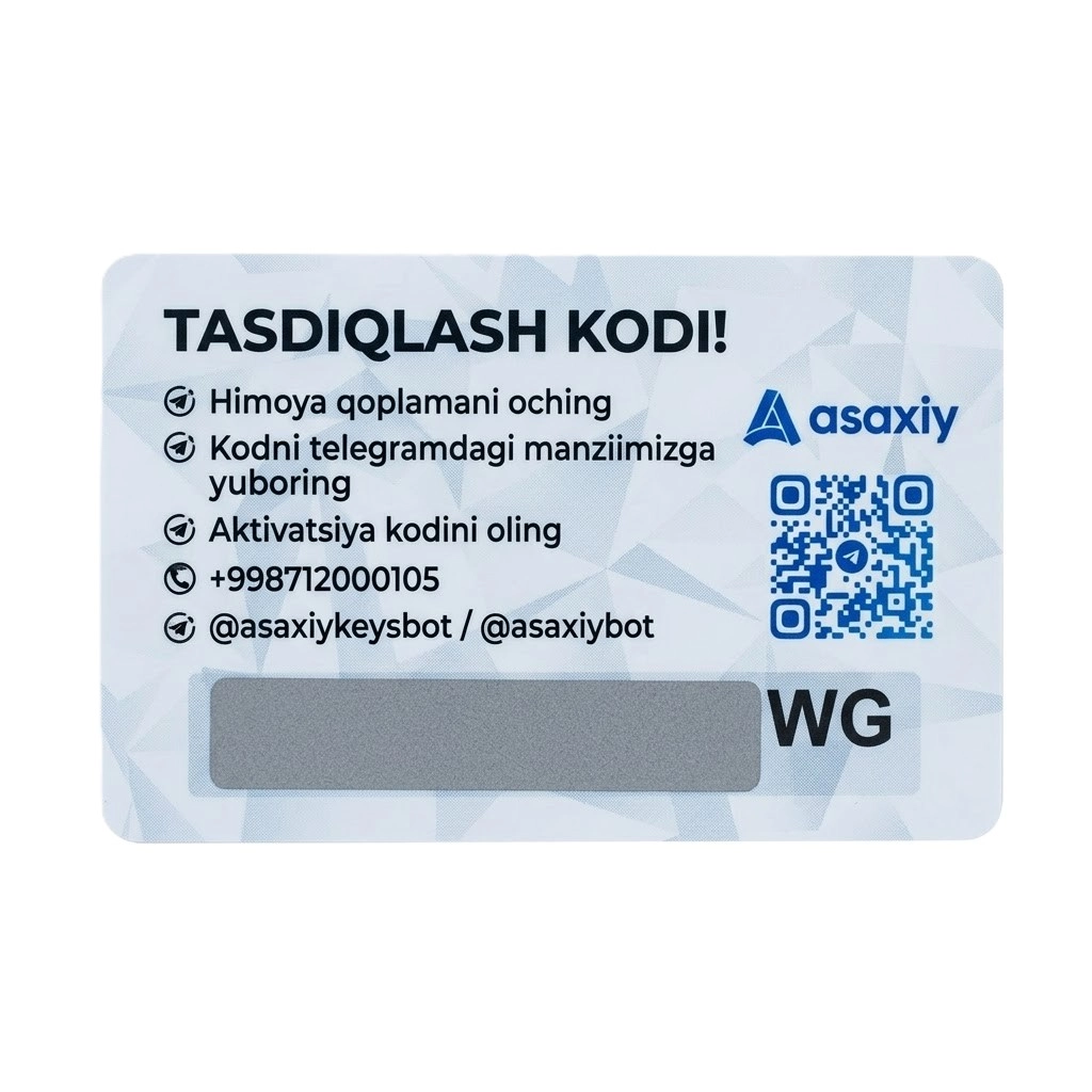 Windows 11+ Office uchun litsenziyali faollashtirish kaliti (kartochkada) arzon