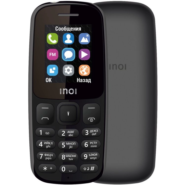 Телефон INOI 101 Dual Sim черный онлайн