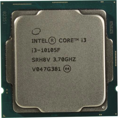 Процессор Intel Core i3-10105F |3.7 GHz| 6MB| LGA1200|OEM недорого