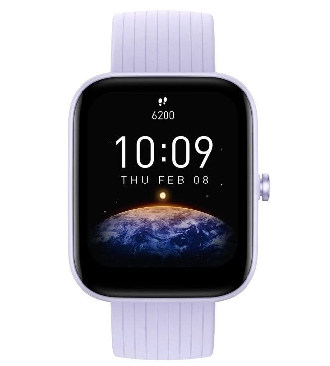 Смарт часы Amazfit Bip 3 purple недорого